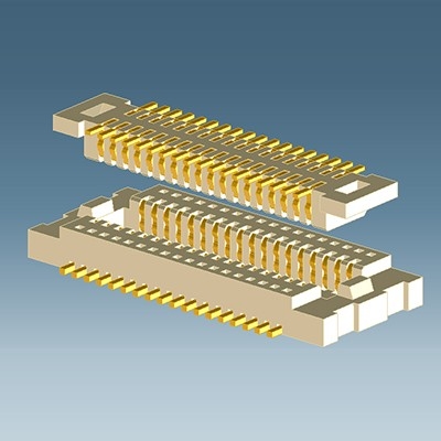 0.5mm單槽直插板對(duì)板連接器